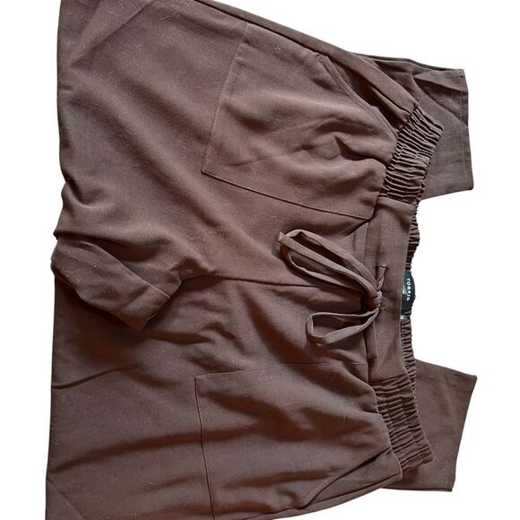 Torrid Brown Twill Tapered Pants 1 - Picture 5 of 9